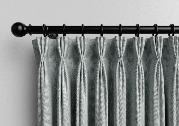 Soft Chevron, Urban Grey - Made to Measure Curtains - Image 11